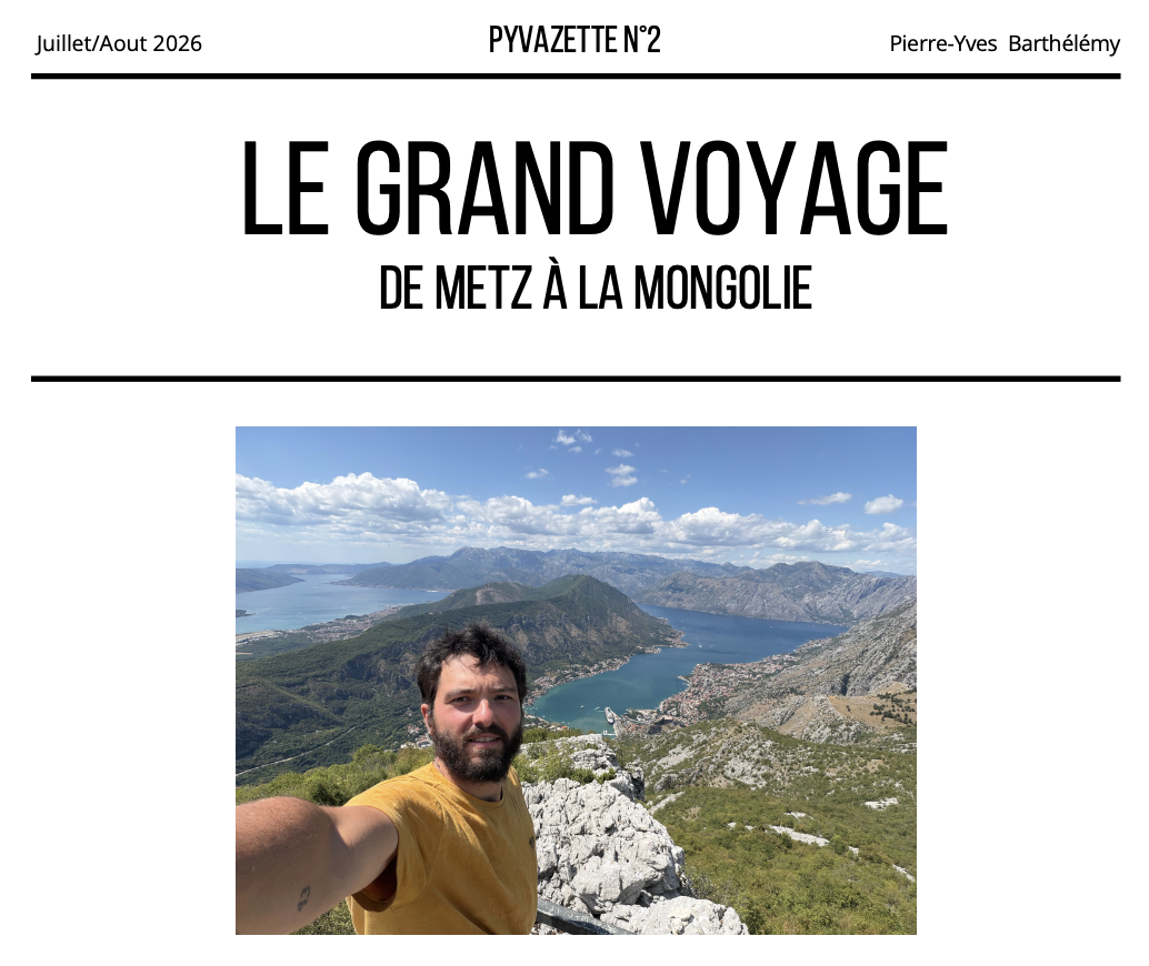 Retrouvez la deuxième Pyvazette !